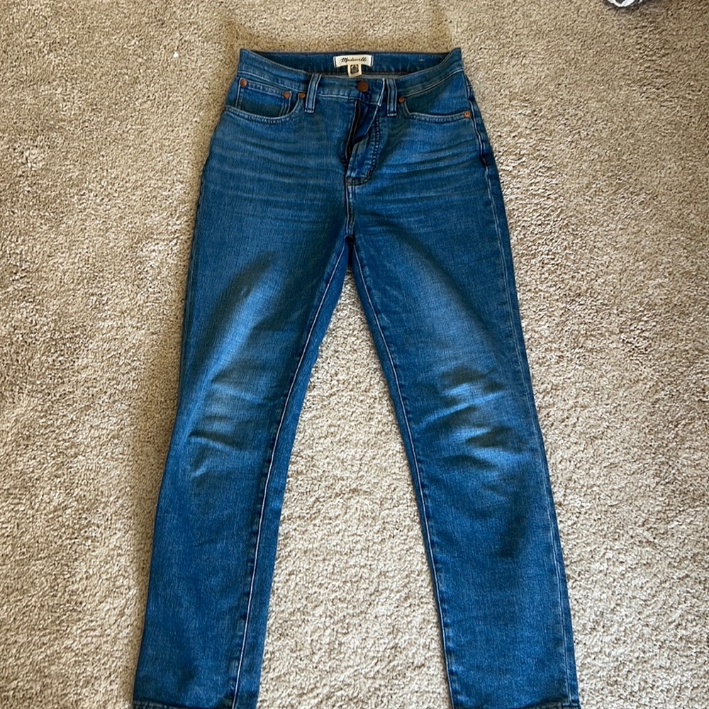 Madewell the perfect vintage crop jeans